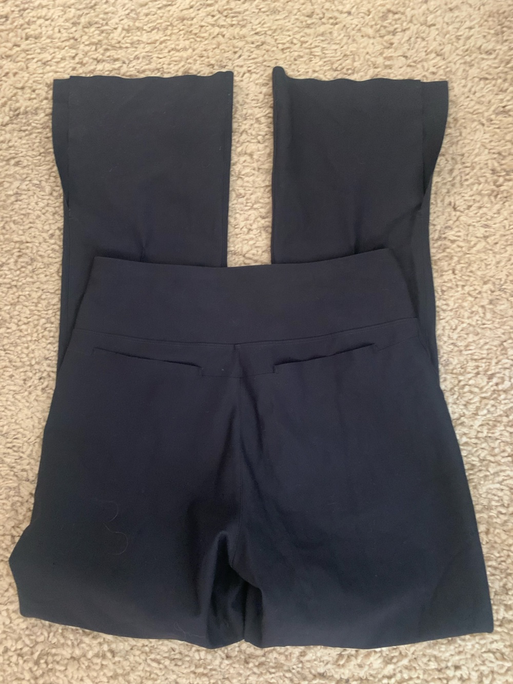 Epoque Evolution black flare pull on pants- size 8 - Picture 8 of 10